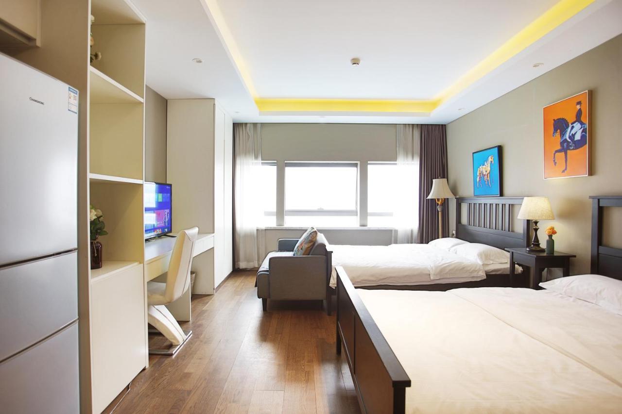 Yashi International Aparthotel Beijing Exterior foto