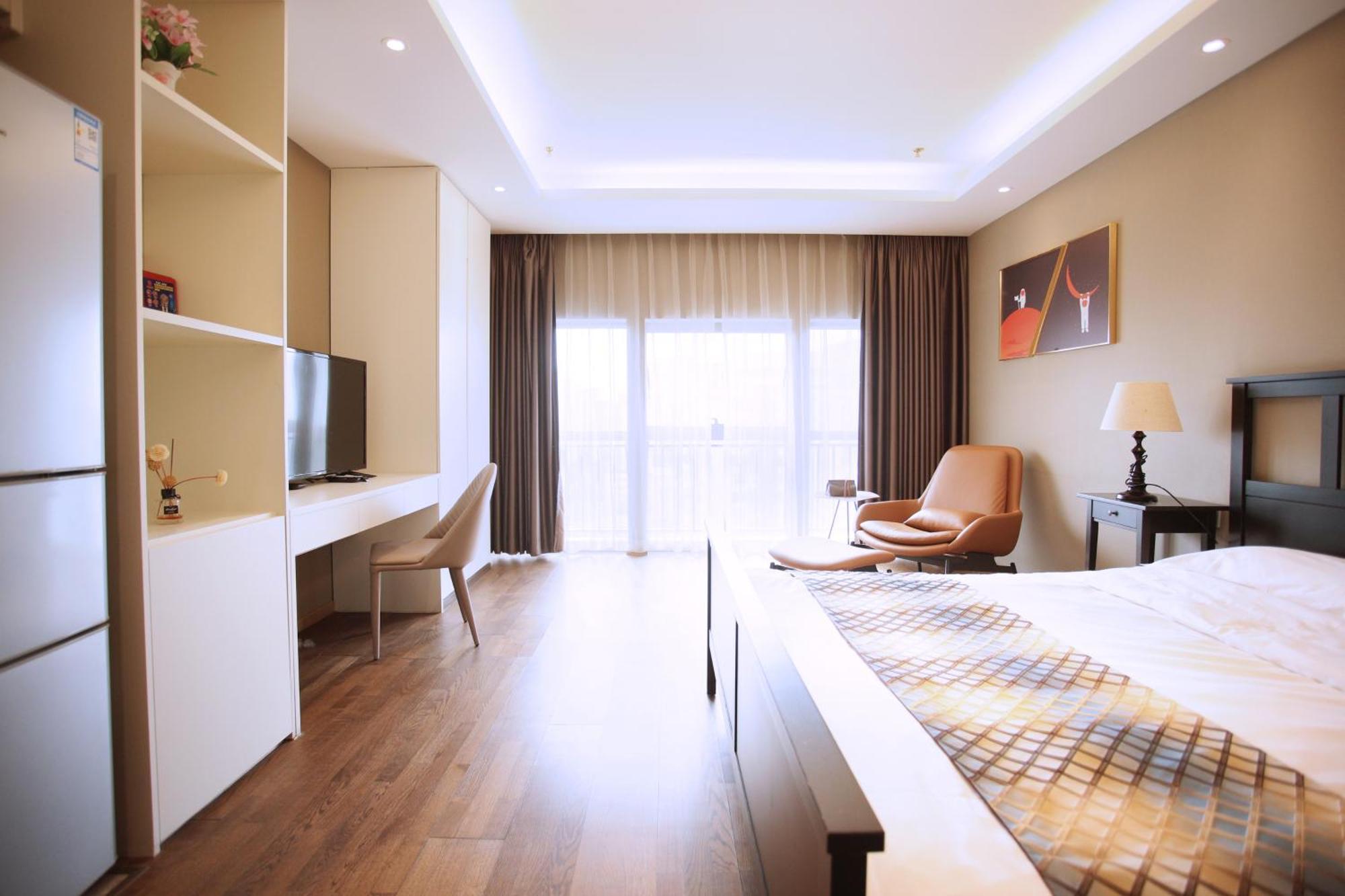 Yashi International Aparthotel Beijing Exterior foto